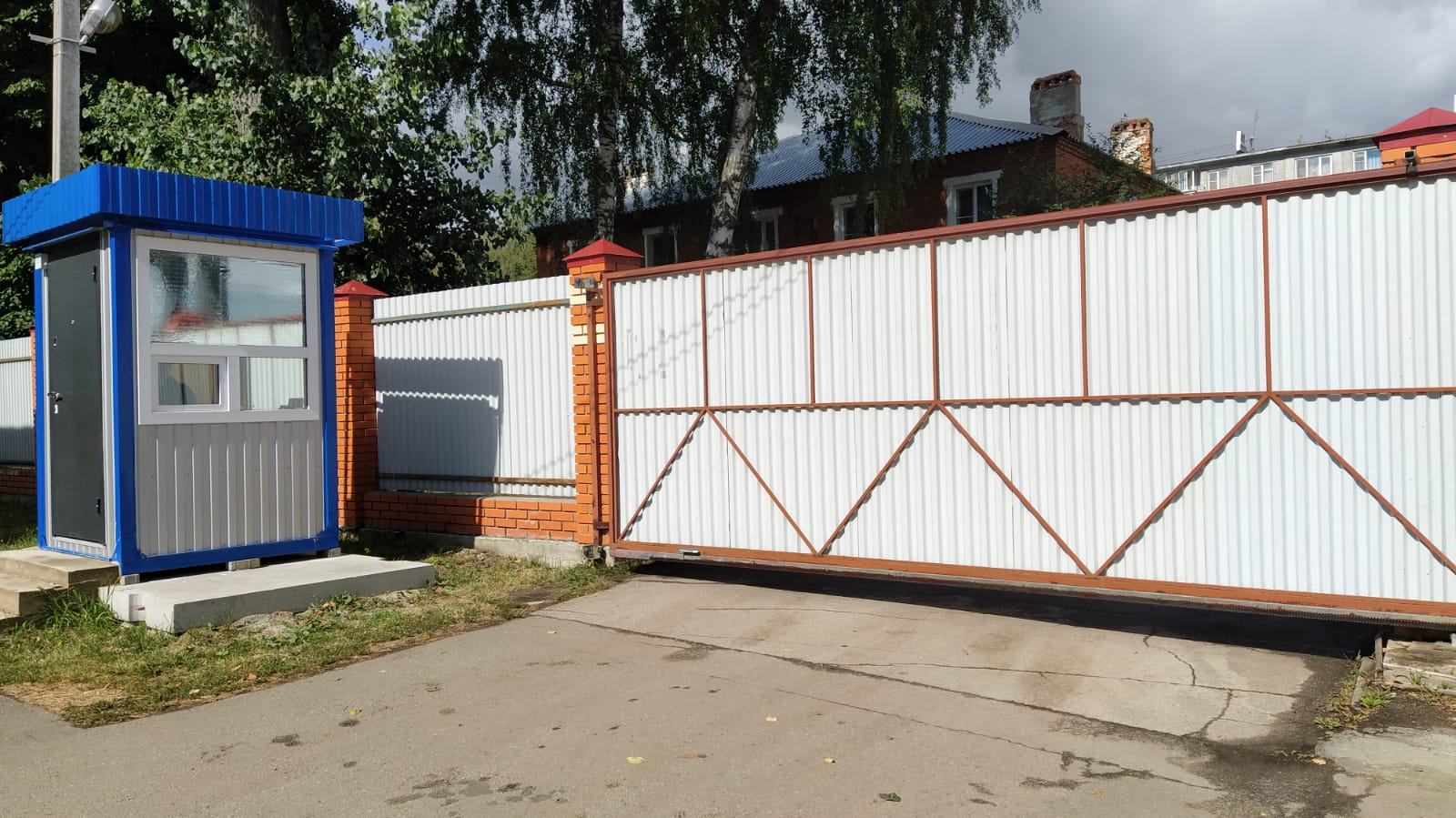 Пост охраны для авто Пост охраны для авто